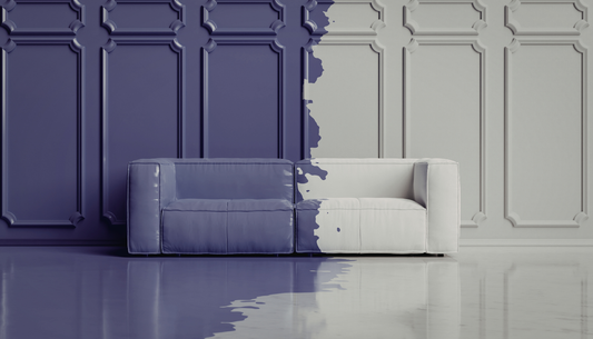 Which fabric colours make a minimalist living room look more expensive?