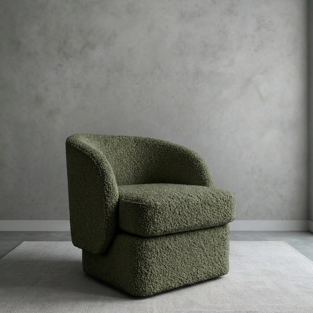 Alva Armchair (68*75*75) Alaska Oakmoss