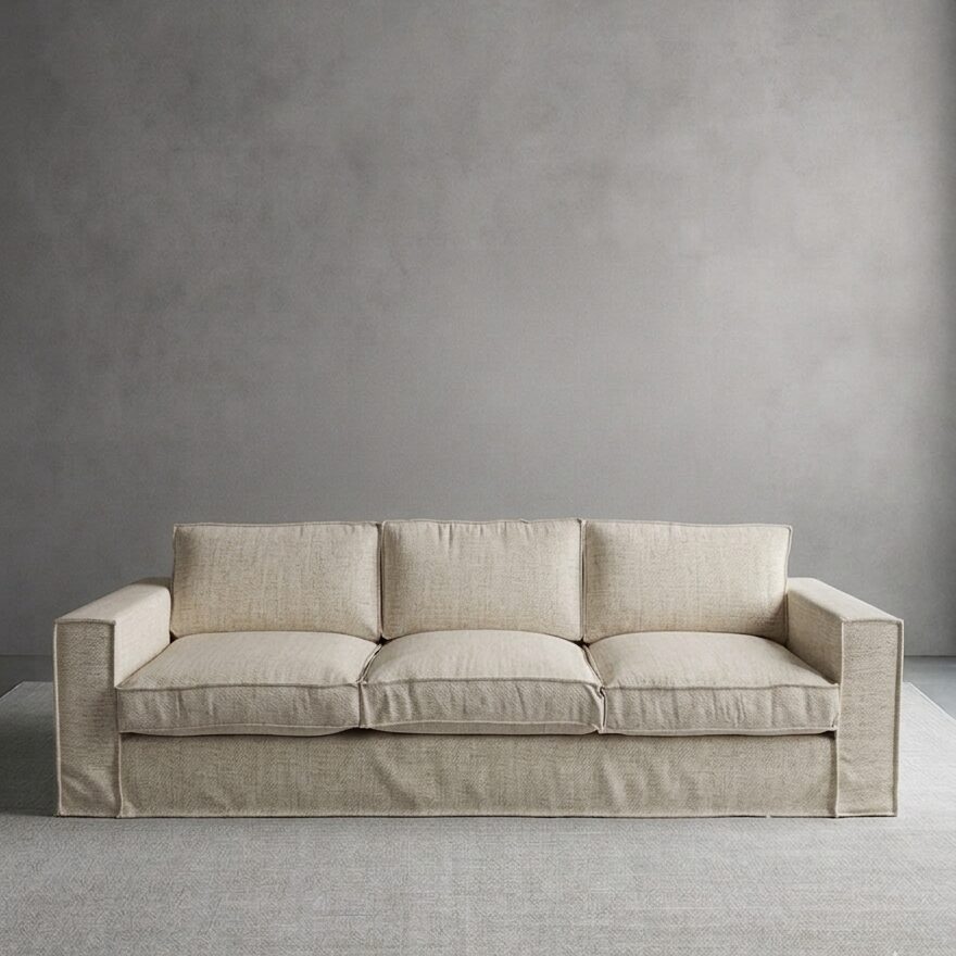 Andes Slipcover Casual Desert