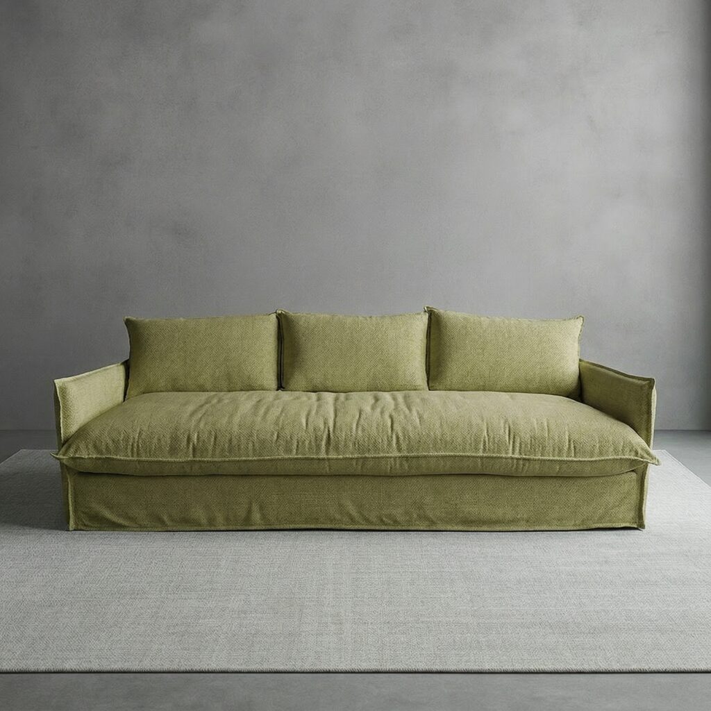 Eric Slipcover Casual Moss