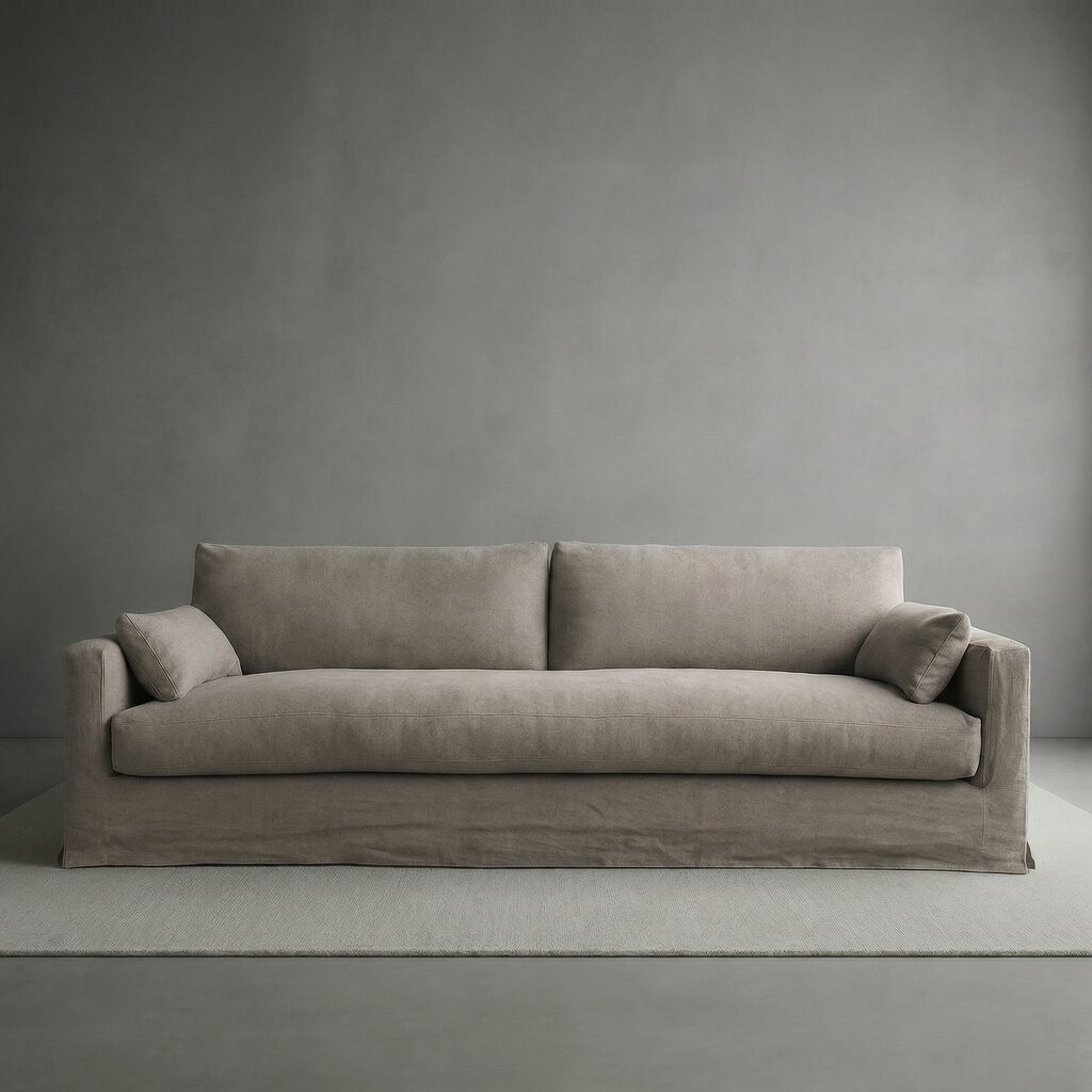 Oxford Slipcover Casual Sterling