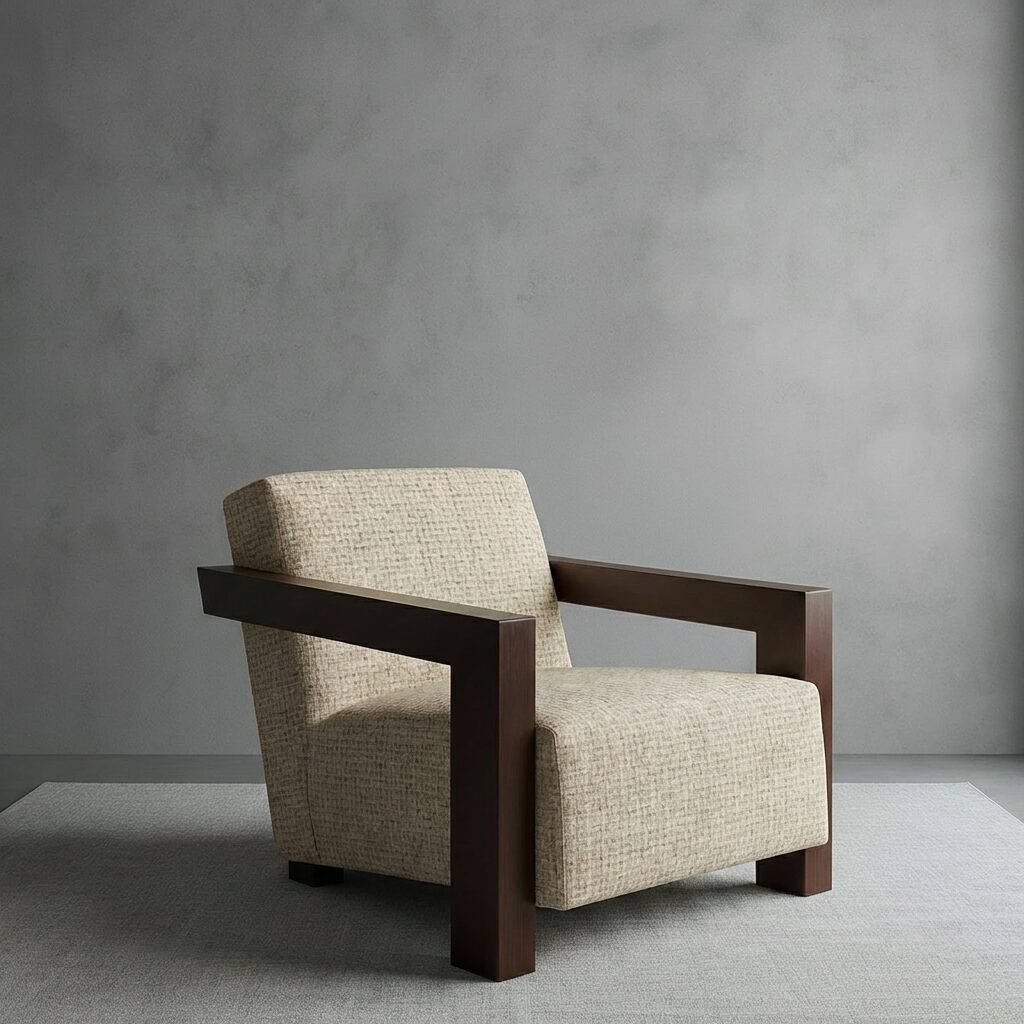 Shield-T Armchair (80*75*80) Delray Parchment
