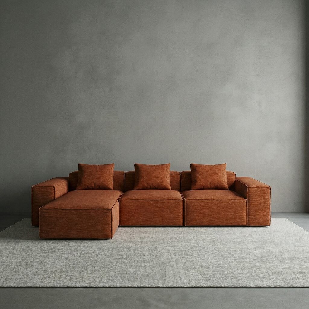 Elio Chaise Geneva Pumpkin