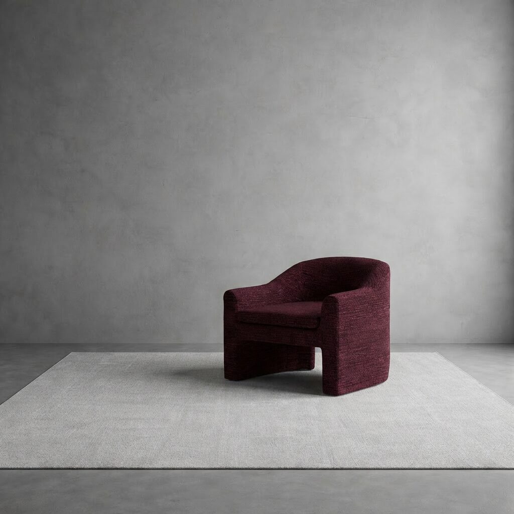 Scott Armchair (80*75*80) Marais Berry
