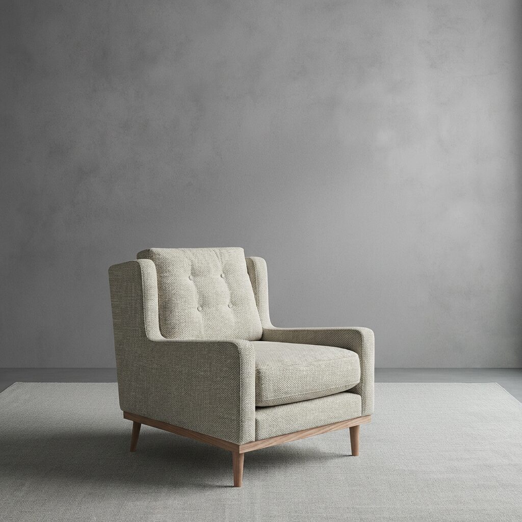 Penny Armchair (78*90*80) Marais Bone