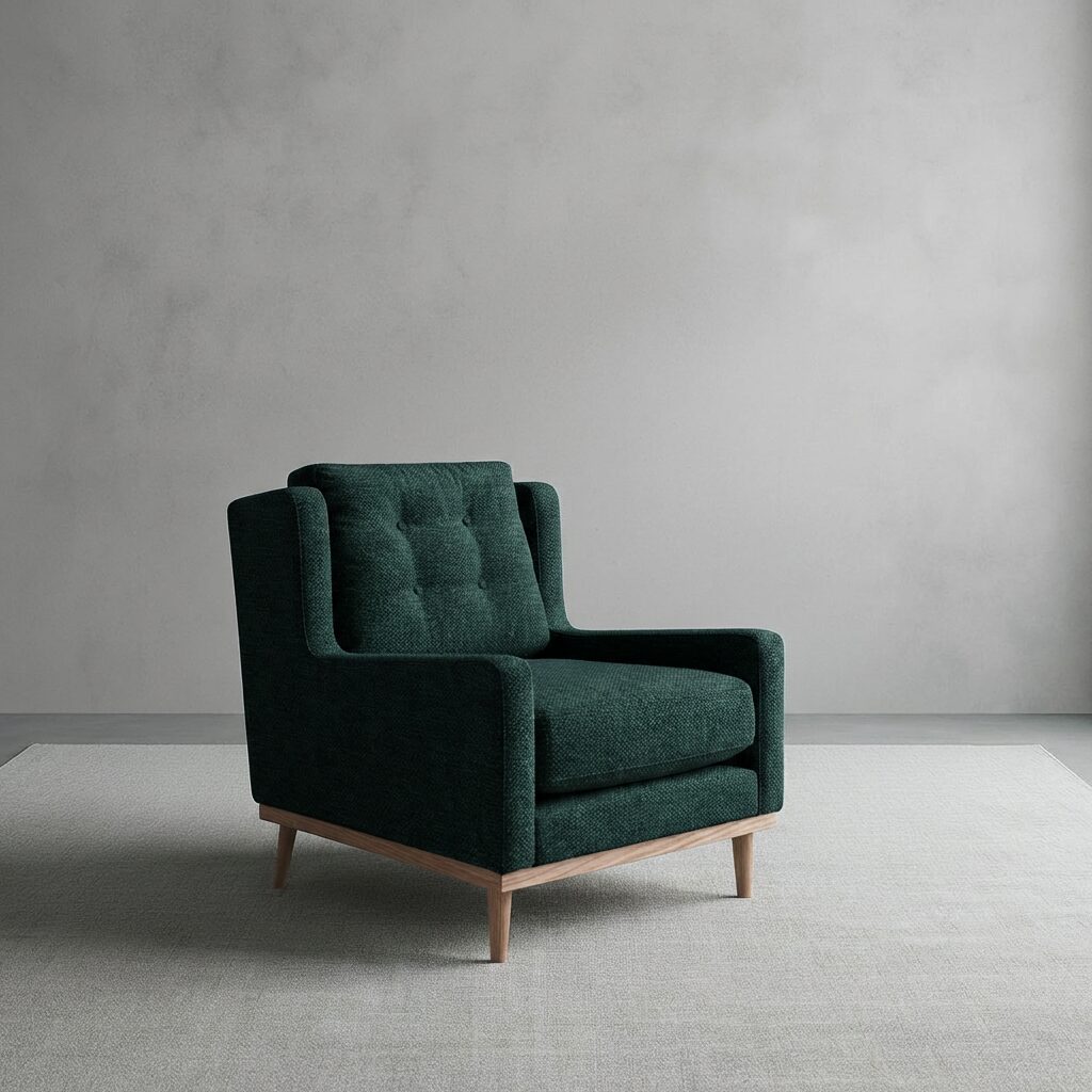 Penny Armchair (78*90*80) Marais Teal