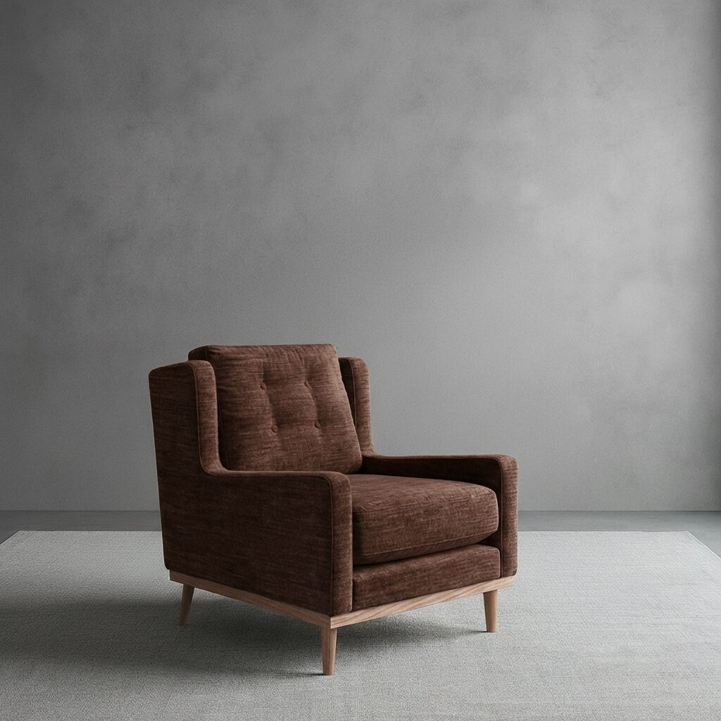 Penny Armchair (78*90*80) Mareeba Russet