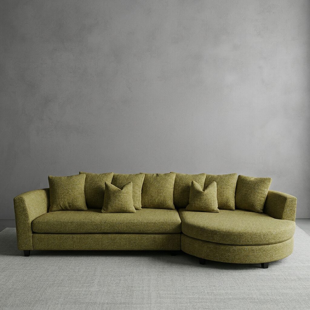 Faros Chaise Mingle Mangle Moss