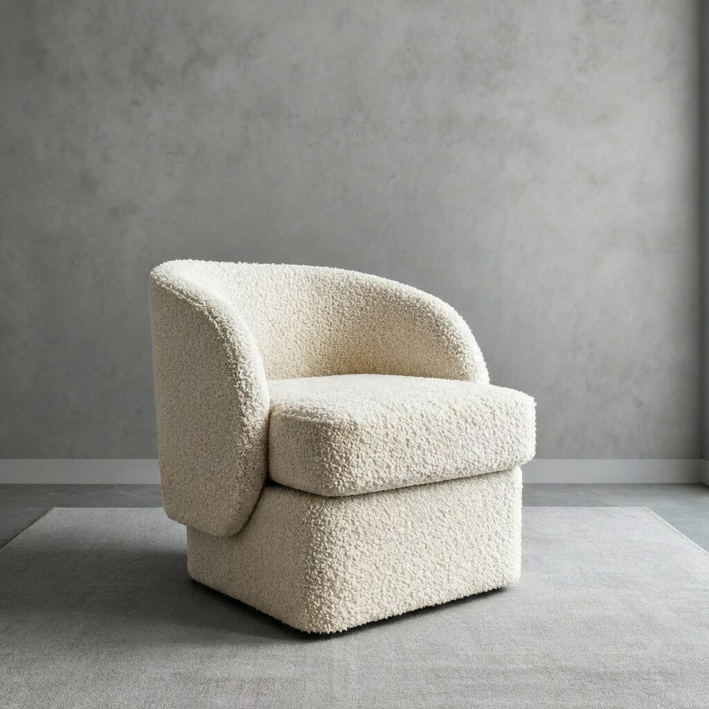 Alva Armchair (68*75*75) Mishka Arctic