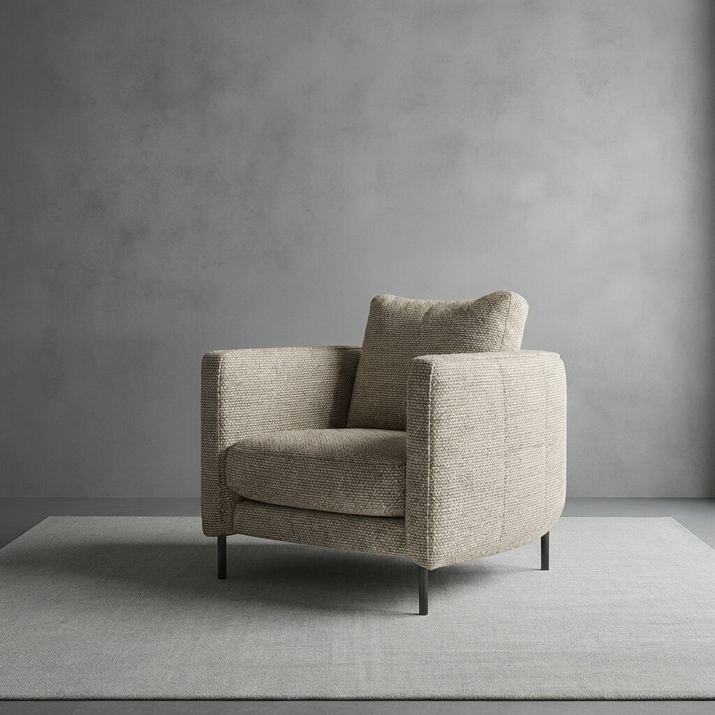 Mona Armchair (78*82*75) Mishka Arctic