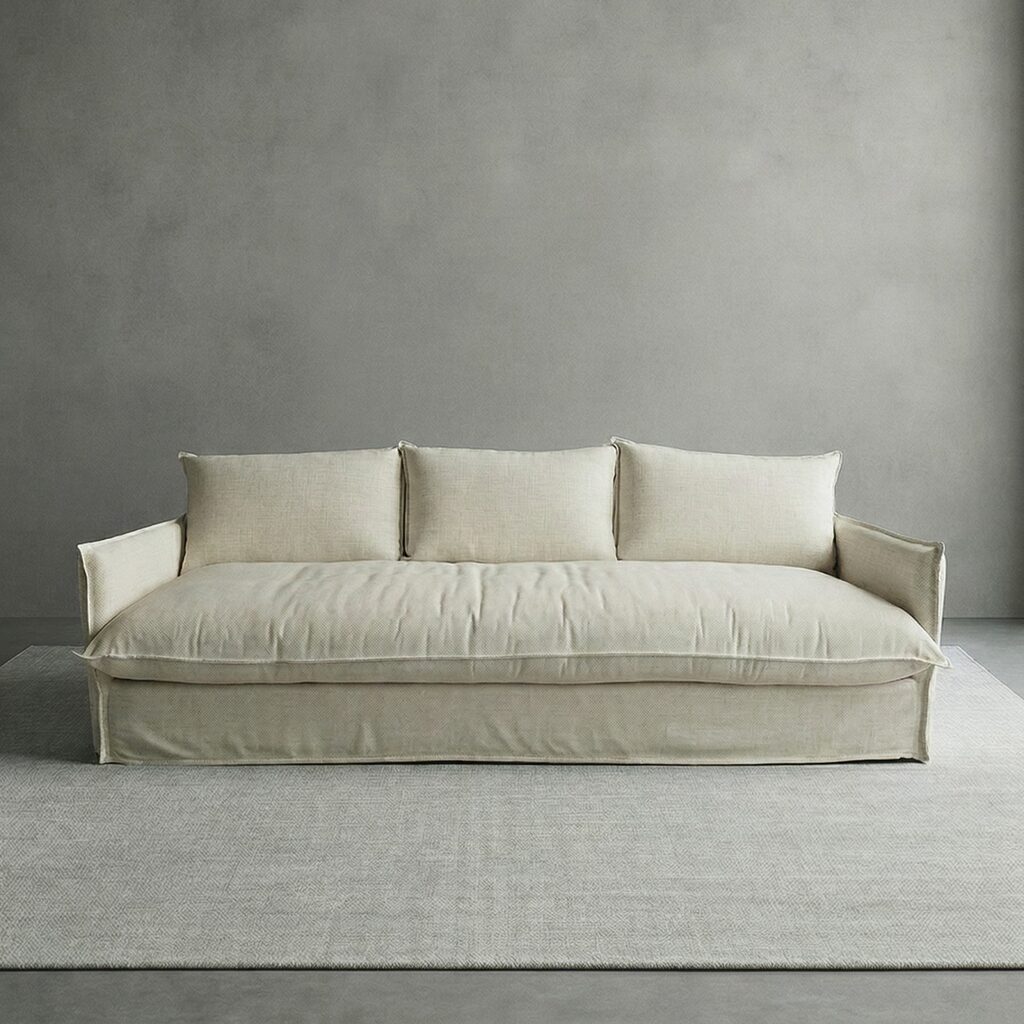 Eric Slipcover Naturama Cream