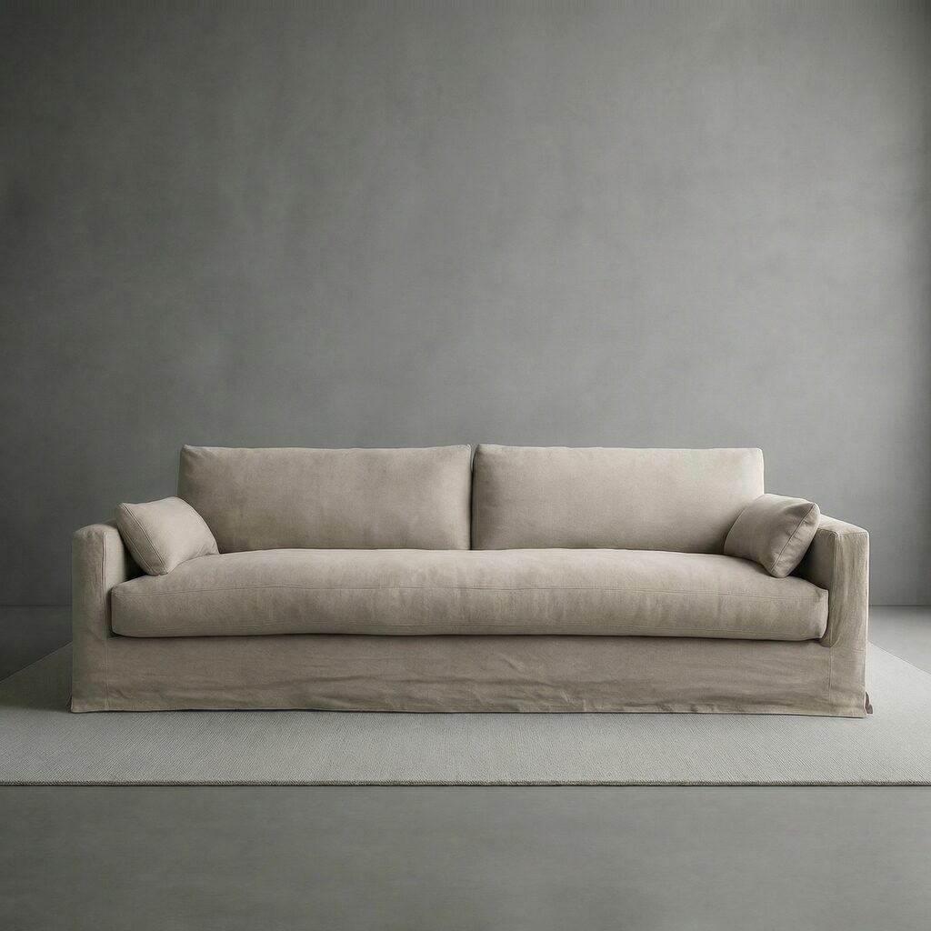 Oxford Slipcover Naturama Flax