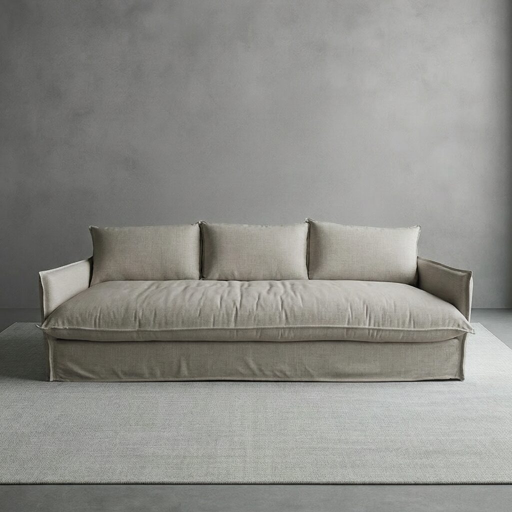 Eric Slipcover Naturama Flax