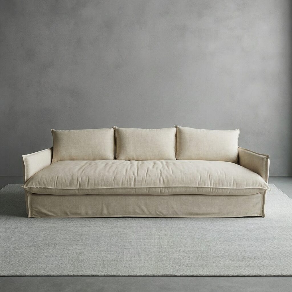 Eric Slipcover Naturama Papyrus