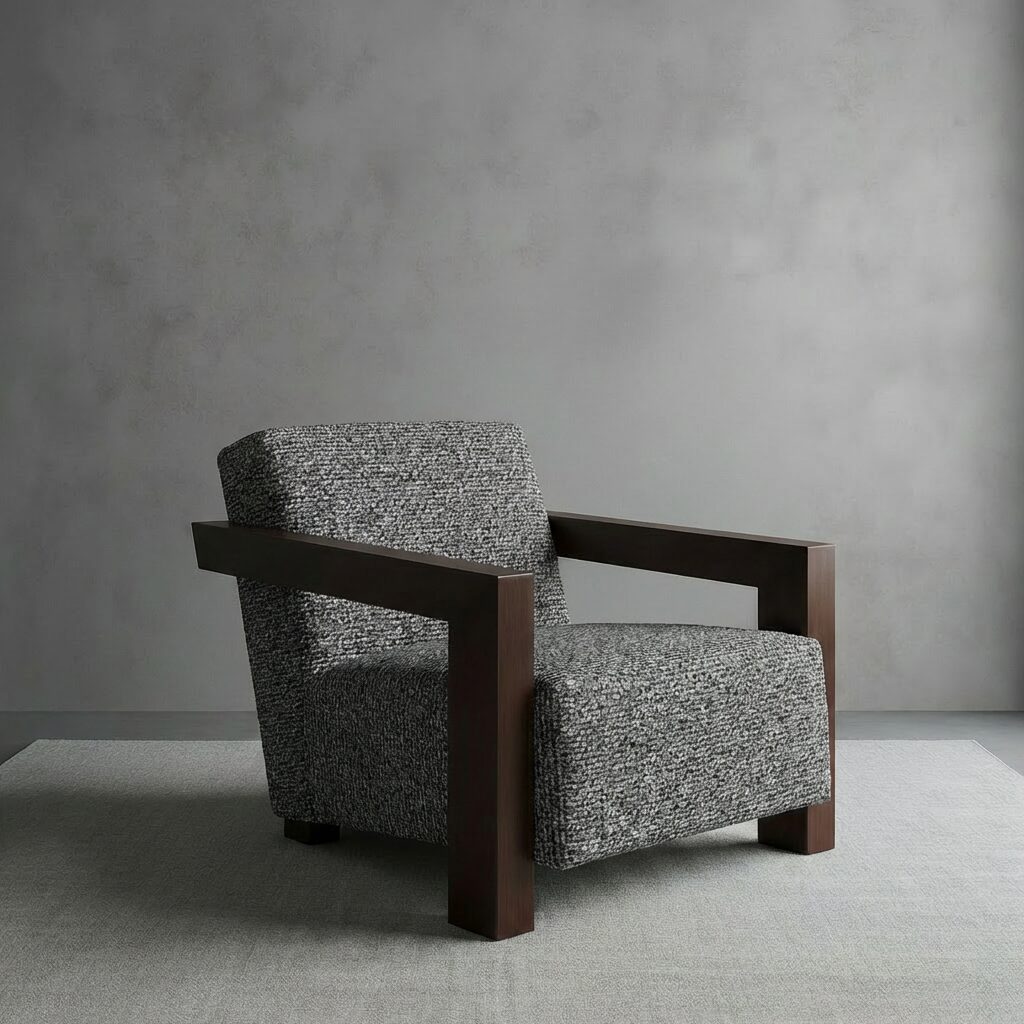 Shield-T Armchair (80*75*80) Tundra Steel