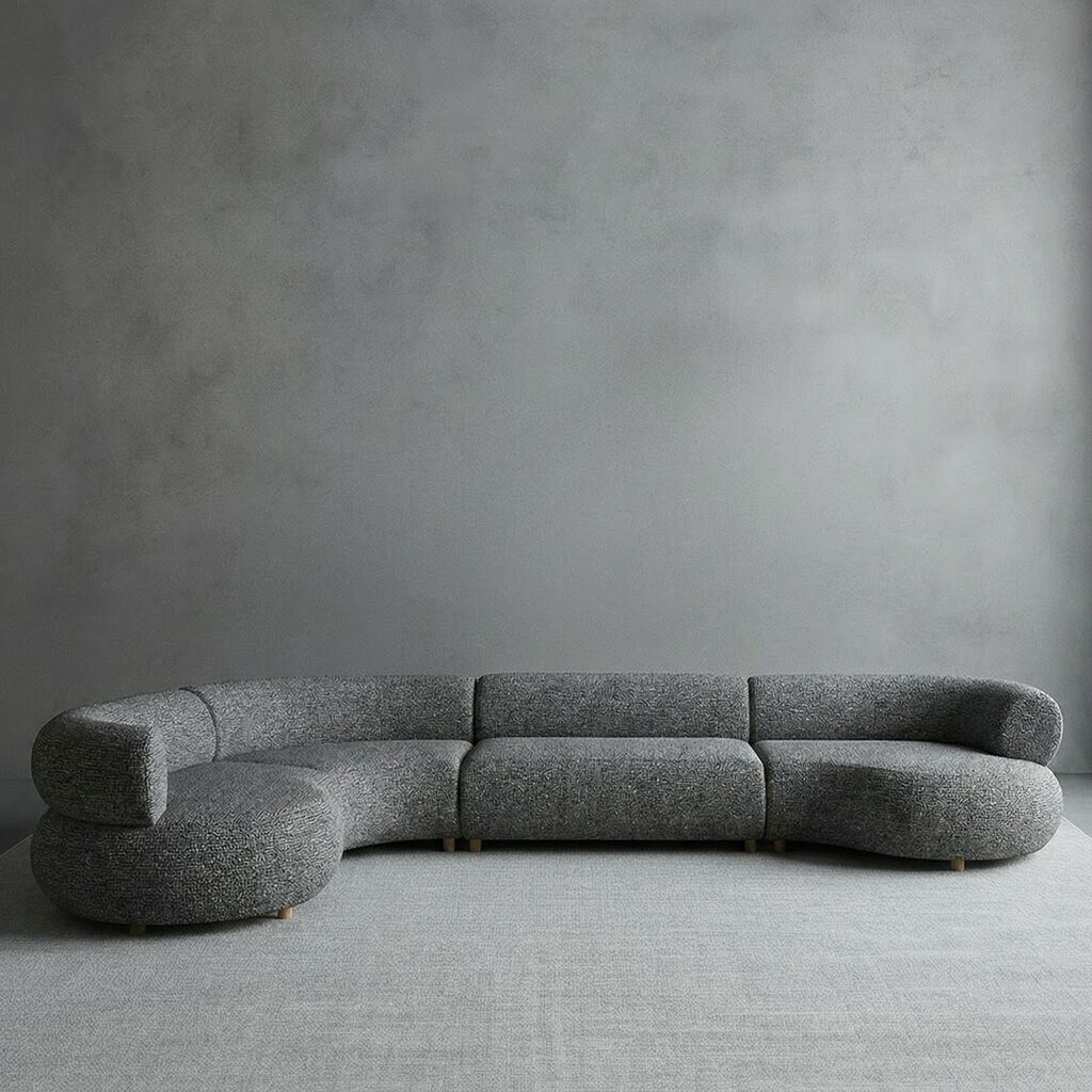 Sade Corner Tundra Steel